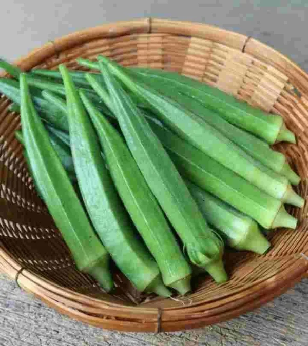 lady finger (bhindi or okra)